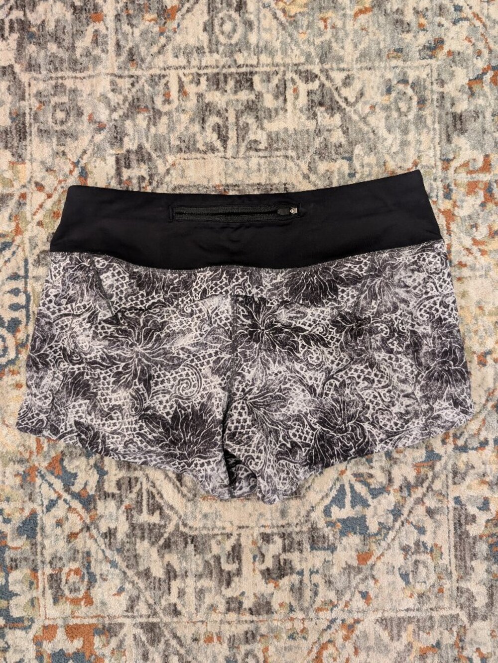 Lululemon Run Times Short Serigraph Alpine